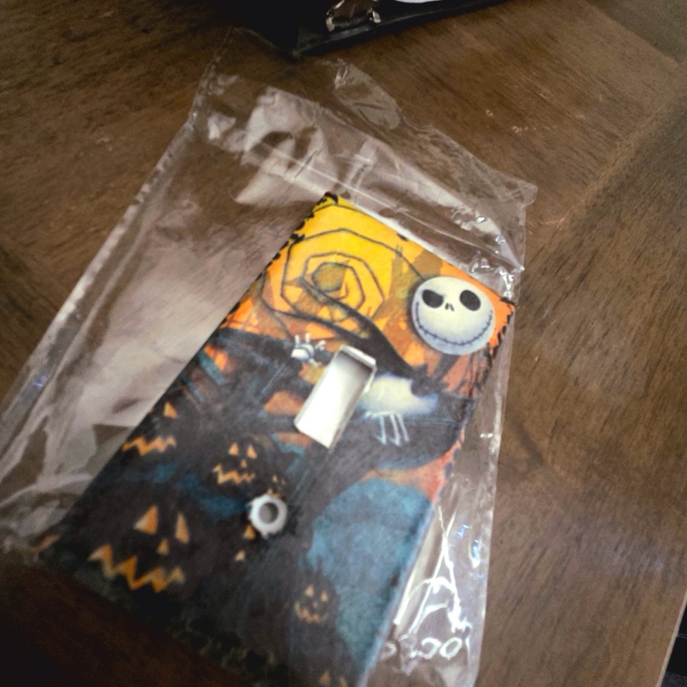 Jack Skeleton Light Switch Cover